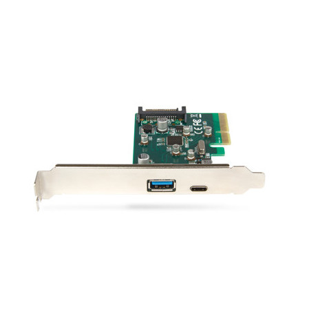 Hamlet Scheda Usb 3.1 PCI Express Type C+Type A trasferimento fino a 10 Gbps