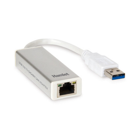 Hamlet Adattatore USB 3.0 to Gigabit Lan velocità di trasfermento fino a 5 Gbps
