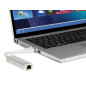 Hamlet Adattatore USB 3.0 to Gigabit Lan velocità di trasfermento fino a 5 Gbps