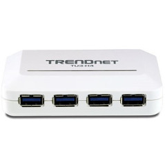 Trendnet TU3-H4 hub di interfaccia 5000 Mbit s Bianco