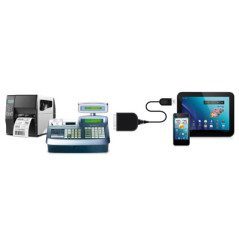 Hamlet Cavo adattattore Micro Usb Otg- Seriale