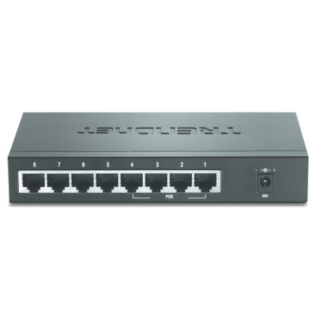 Trendnet TPE-S44 switch di rete Non gestito Supporto Power over Ethernet (PoE) Blu