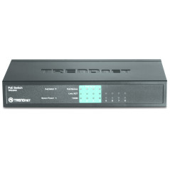 Trendnet TPE-S44 switch di rete Non gestito Supporto Power over Ethernet (PoE) Blu