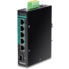 Trendnet TI-PG541i Gestito L2+ Gigabit Ethernet (10 100 1000) Supporto Power over Ethernet (PoE) Nero