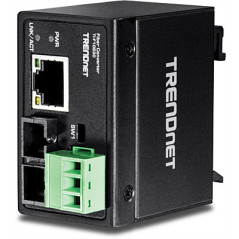 Trendnet TI-F10S30 convertitore multimediale di rete 200 Mbit s 1310 nm Modalità singola Nero