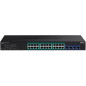 Trendnet TPE-30284 switch di rete Gestito L2/L4 Gigabit Ethernet (10/100/1000) Supporto Power over Ethernet (PoE) 1U Nero Trendnet TPE-30284 switch di rete Gestito L2/L4 Gigabit Ethernet (10/100/1000) Supporto Power over Ethernet (PoE) 1U Nero