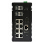 Edimax IGS-5408P switch di rete Gestito Gigabit Ethernet (10/100/1000) Supporto Power over Ethernet (PoE) Nero