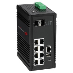 Edimax IGS-5208 switch di rete Gestito Gigabit Ethernet (10 100 1000) Nero