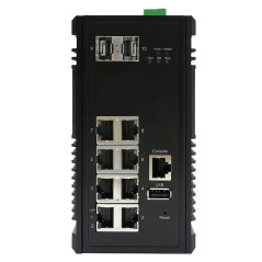 Edimax IGS-5208 switch di rete Gestito Gigabit Ethernet (10 100 1000) Nero