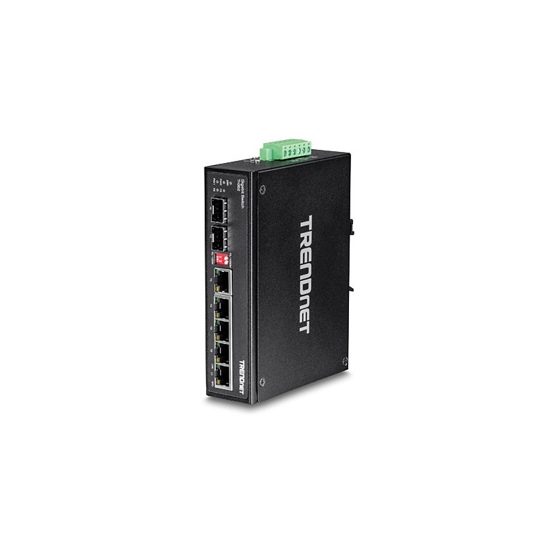 Trendnet TI-G62 switch di rete Non gestito L2 Gigabit Ethernet (10/100/1000) Nero Trendnet TI-G62 switch di rete Non gestito L2 Gigabit Ethernet (10/100/1000) Nero