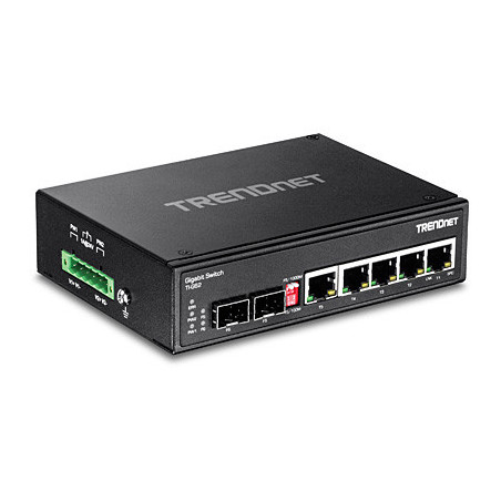 Trendnet TI-G62 switch di rete Non gestito L2 Gigabit Ethernet (10/100/1000) Nero