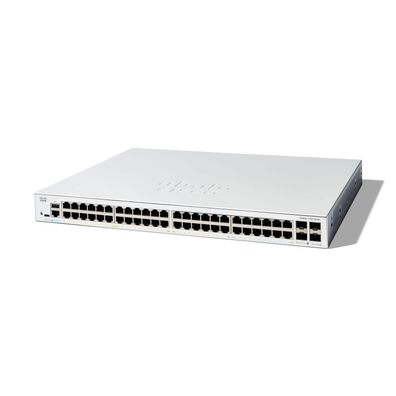 Cisco C1300-48T-4G switch di rete Gestito L2/L3 Gigabit Ethernet (10/100/1000) Bianco Cisco C1300-48T-4G switch di rete Gestito L2/L3 Gigabit Ethernet (10/100/1000) Bianco