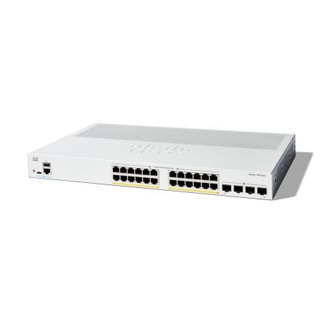Cisco Catalyst 1300 Gestito L2/L3 Gigabit Ethernet (10/100/1000) Supporto Power over Ethernet (PoE) Grigio