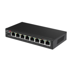 Edimax GS-5008E switch di rete Gestito Gigabit Ethernet (10/100/1000) Nero