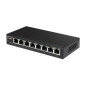 Edimax GS-5008E switch di rete Gestito Gigabit Ethernet (10/100/1000) Nero