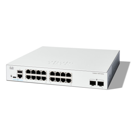 Cisco C1200-16T-2G switch di rete Gestito L2/L3 Gigabit Ethernet (10/100/1000) Bianco