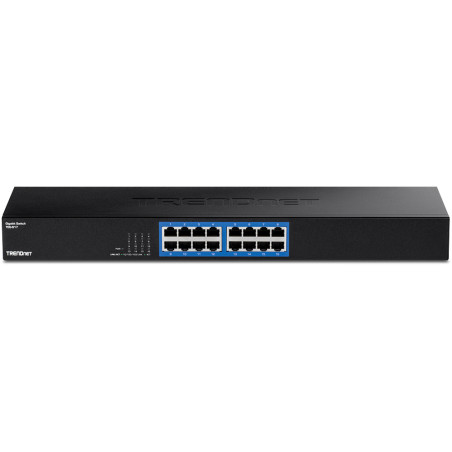Trendnet TEG-S17 switch di rete Gigabit Ethernet (10/100/1000) Nero