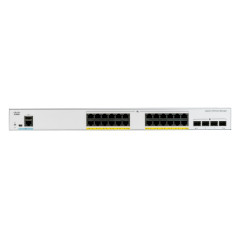 Cisco Catalyst C1000-24P-4X-L switch di rete Gestito L2 Gigabit Ethernet (10 100 1000) Supporto Power over Ethernet (PoE) Grigio
