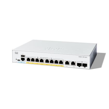 Cisco Catalyst 1300 Gestito L2 Gigabit Ethernet (10/100/1000) Supporto Power over Ethernet (PoE) Grigio - 0889728522083