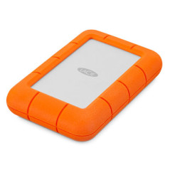 LaCie Rugged Mini disco rigido esterno 1 TB 5400 Giri/min 2.5" Micro-USB B 3.2 Gen 1 (3.1 Gen 1) Arancione, Argento
