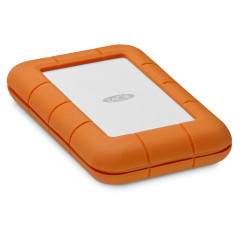 LaCie Rugged USB-C disco rigido esterno 5 TB USB tipo-C 3.2 Gen 1 (3.1 Gen 1) Grigio, Giallo