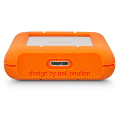 LaCie Rugged Mini disco rigido esterno 2 TB 5400 Giri/min Micro-USB B 3.2 Gen 1 (3.1 Gen 1) Arancione, Argento