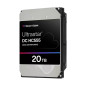 Western Digital Ultrastar DC HC555 disco rigido interno 20 TB 7200 Giri/min 512 MB 3.5" Serial ATA III