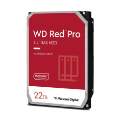 Western Digital Red Pro disco rigido interno 22 TB 7200 Giri min 512 MB 3.5" Serial ATA III