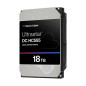 Western Digital Ultrastar DC HC555 disco rigido interno 18 TB 7200 Giri/min 512 MB 3.5" Serial ATA III
