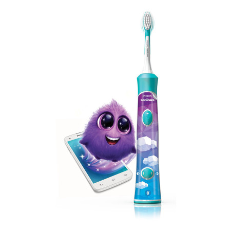 Philips Sonicare For Kids Spazzolino Elettrico Sonico Azzurro HX6322/04