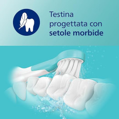 Philips Sonicare For Kids Spazzolino Elettrico Sonico Azzurro HX6322 04