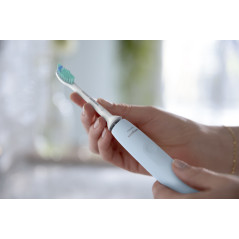 Philips Sonicare serie 2100 Spazzolino elettrico sonico azzurro HX3651 12