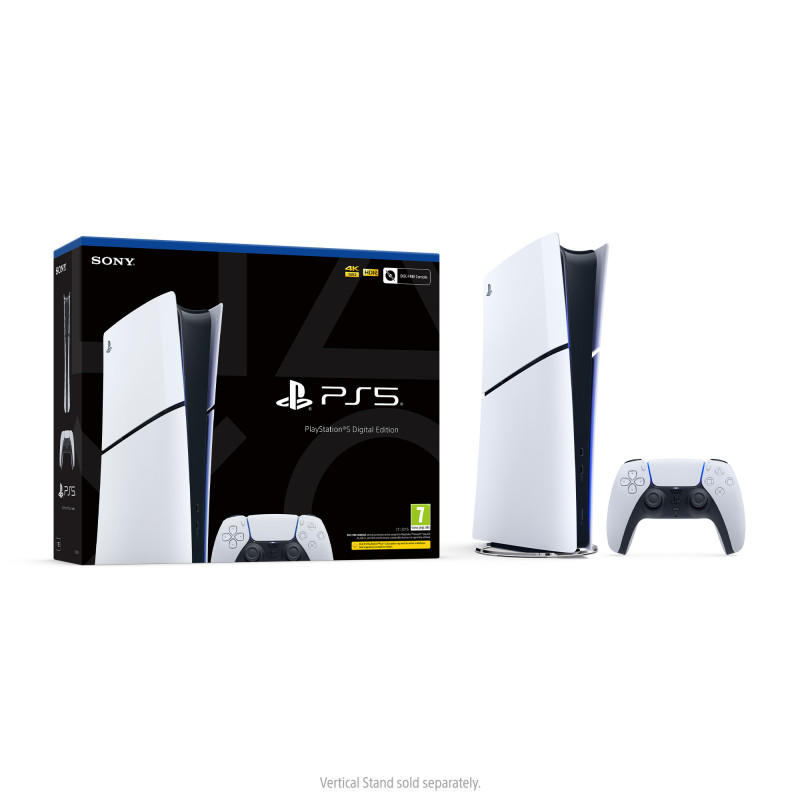 Sony PlayStation 5 Slim Digital 1 TB Wi-Fi Nero, Bianco