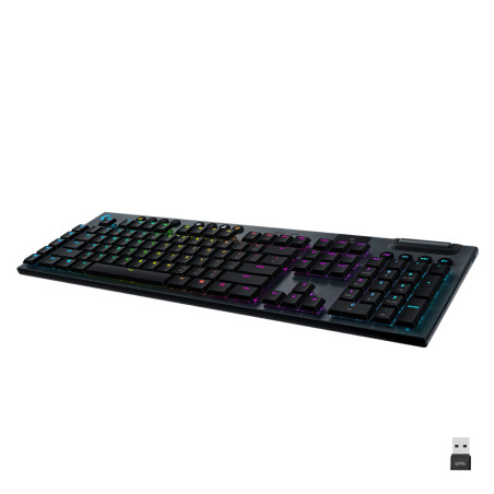 Logitech G G915 tastiera Gaming RF senza fili + Bluetooth QWERTY US International Nero