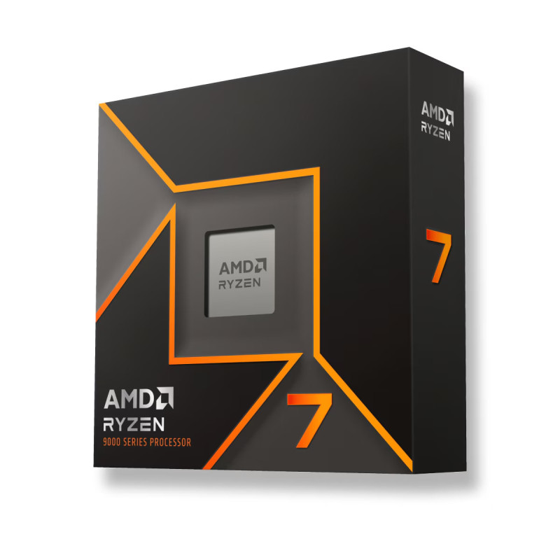 AMD Ryzen 7 9700X processore 3,8 GHz 40 MB L2 & L3 Scatola AMD Ryzen 7 9700X processore 3,8 GHz 40 MB L2 & L3 Scatola