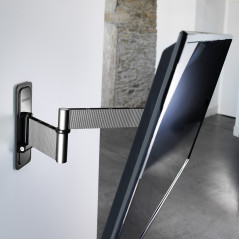 Erard 048140 Supporto TV a parete 139,7 cm (55") Nero