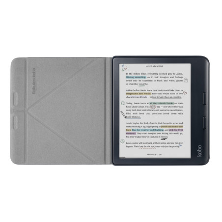Rakuten Kobo Basic SleepCover custodia per e-book Libra Colour Nero