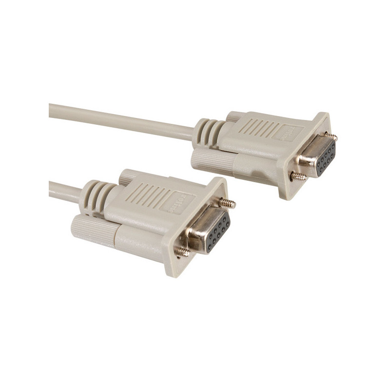 ROLINE 11.01.9030 cavo seriale Grigio 3 m DB-9