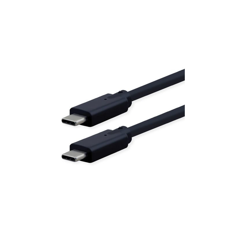 ROLINE 11.02.9076-10 cavo USB USB 3.2 Gen 2x2 1 m USB C Nero
