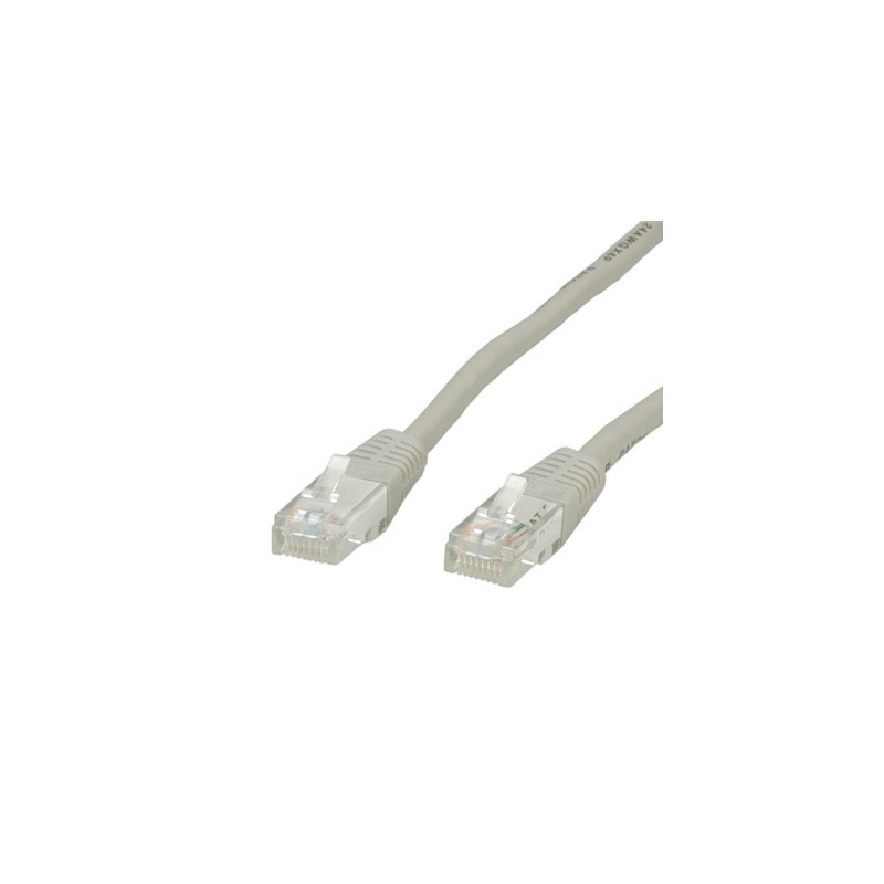 VALUE 10m UTP Cat.6 cavo di rete Grigio Cat6 U/UTP (UTP)