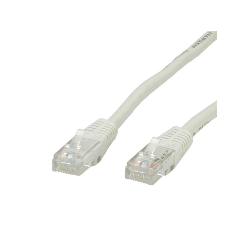 VALUE UTP, Cat5e, 20m cavo di rete Grigio U/UTP (UTP)