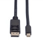 ROLINE 11.04.5635 cavo DisplayPort 2 m Mini DisplayPort Nero