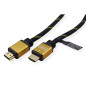 ROLINE 11.04.5503 cavo HDMI 3 m HDMI tipo A (Standard) Nero, Oro