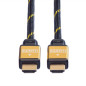 ROLINE 11.04.5503 cavo HDMI 3 m HDMI tipo A (Standard) Nero, Oro