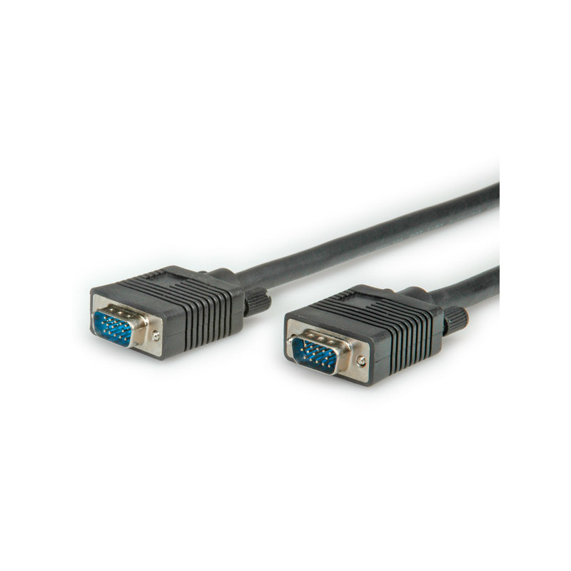 VALUE 11.99.5257 cavo VGA 10 m VGA (D-Sub) Nero VALUE 11.99.5257 cavo VGA 10 m VGA (D-Sub) Nero
