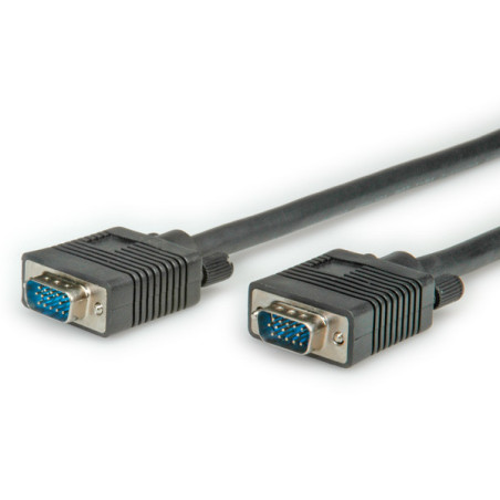 VALUE 11.99.5257 cavo VGA 10 m VGA (D-Sub) Nero