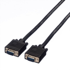VALUE 11.99.5257 cavo VGA 10 m VGA (D-Sub) Nero
