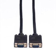 VALUE 11.99.5257 cavo VGA 10 m VGA (D-Sub) Nero