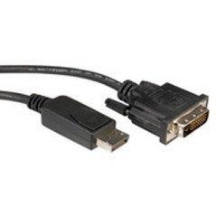 ROLINE 11.04.5610 cavo e adattatore video 2 m DVI-D DisplayPort Nero