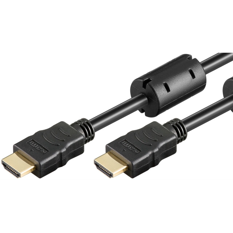 Goobay 31909 cavo HDMI 3 m HDMI tipo A (Standard) Nero